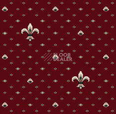 Ковролин ECO Виктория 01 (лилия) Red фото 1 | FLOORDEALER